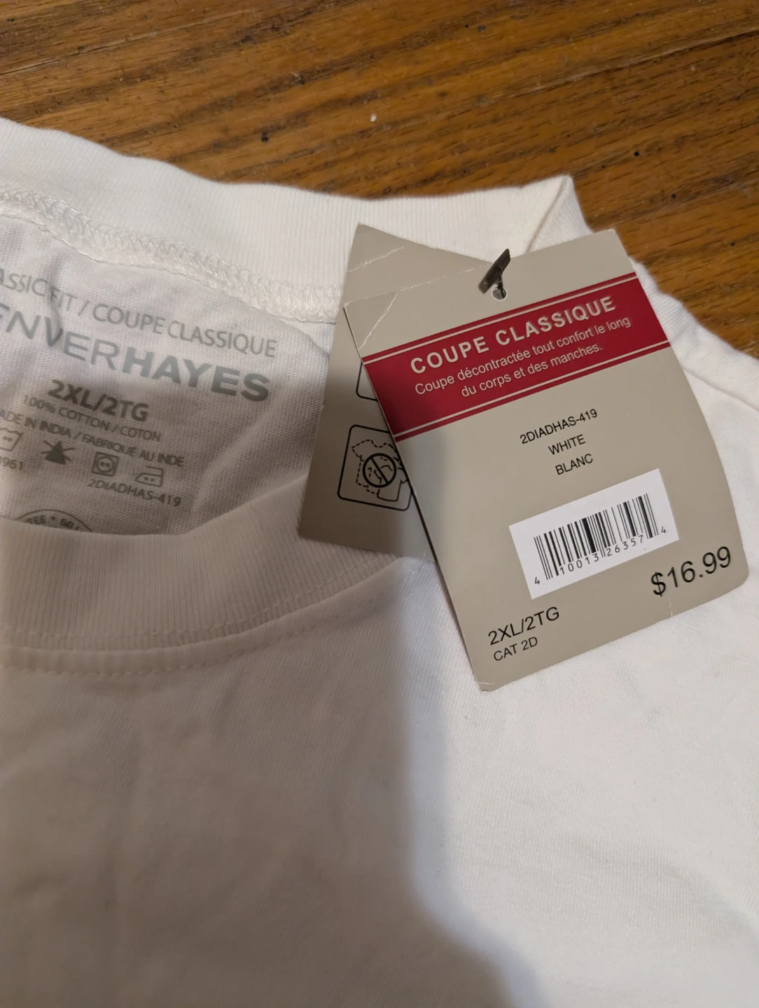 Denver Hayes Short Sleeve Crew Neck T-Shirt 2XL BRAND NEW - photo 2