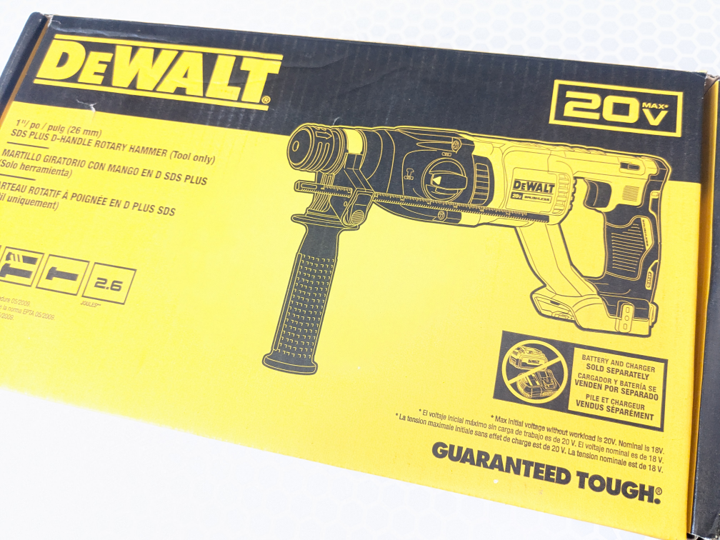 20V Max DeWalt Brushless 1" SDS-PLUS Rotary Hammer Drill