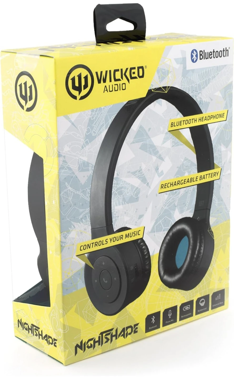 Wicked Audio Nightshade Bluetooth Headphones - photo 2