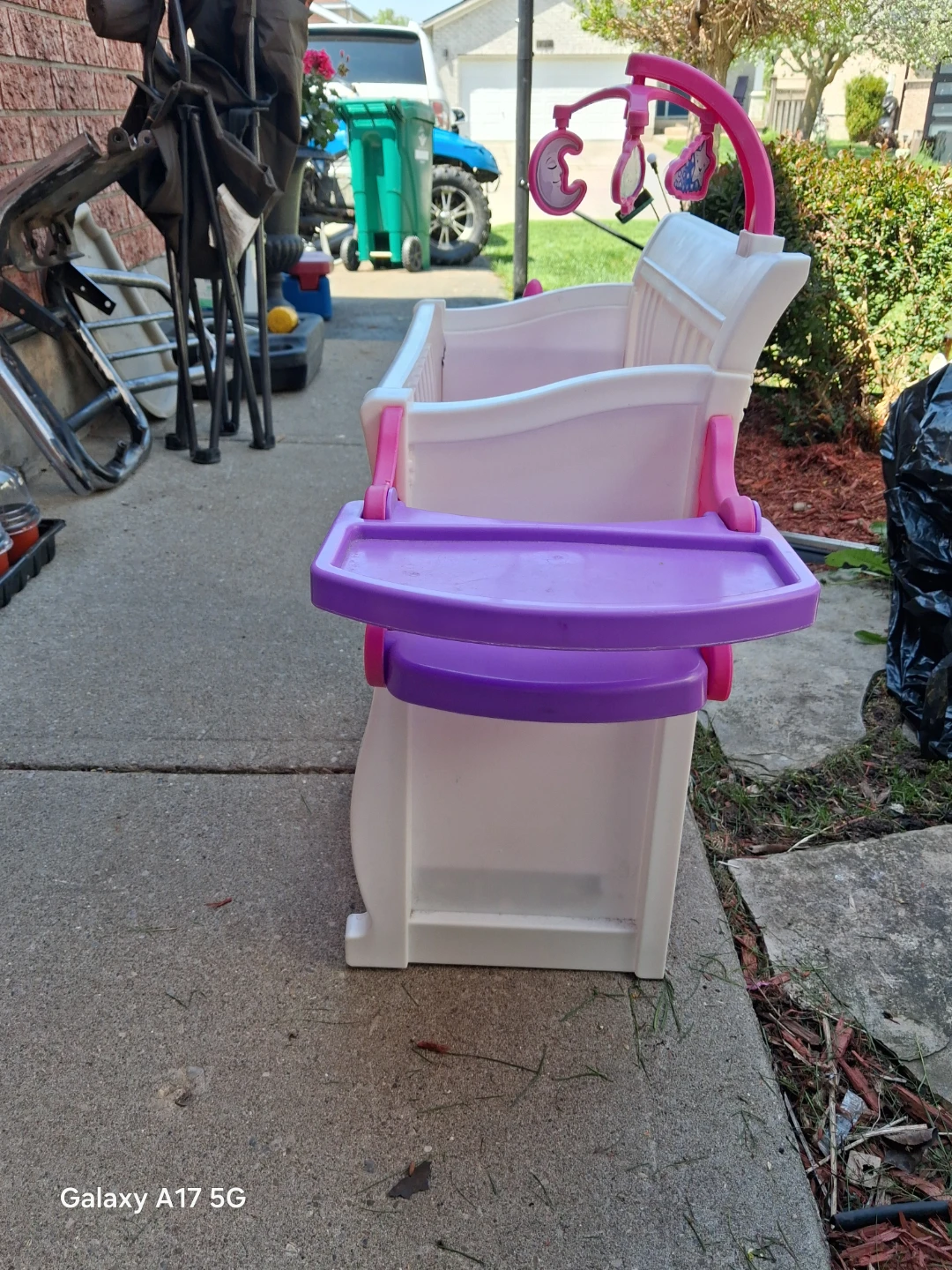 Doll Crib and Changing Station Play Set - photo 2
