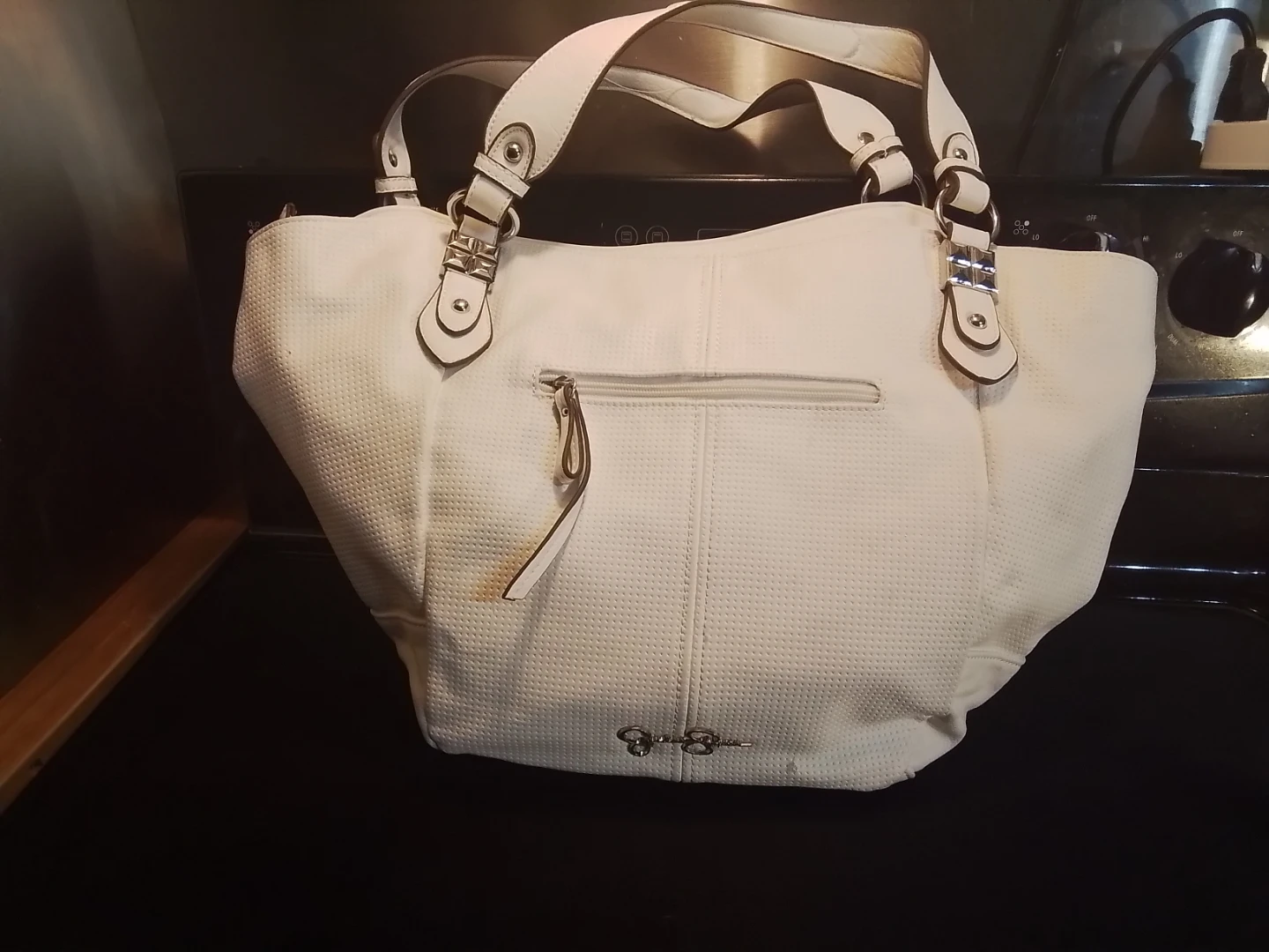Jessica Simpson White Hobo Handbag - photo 4