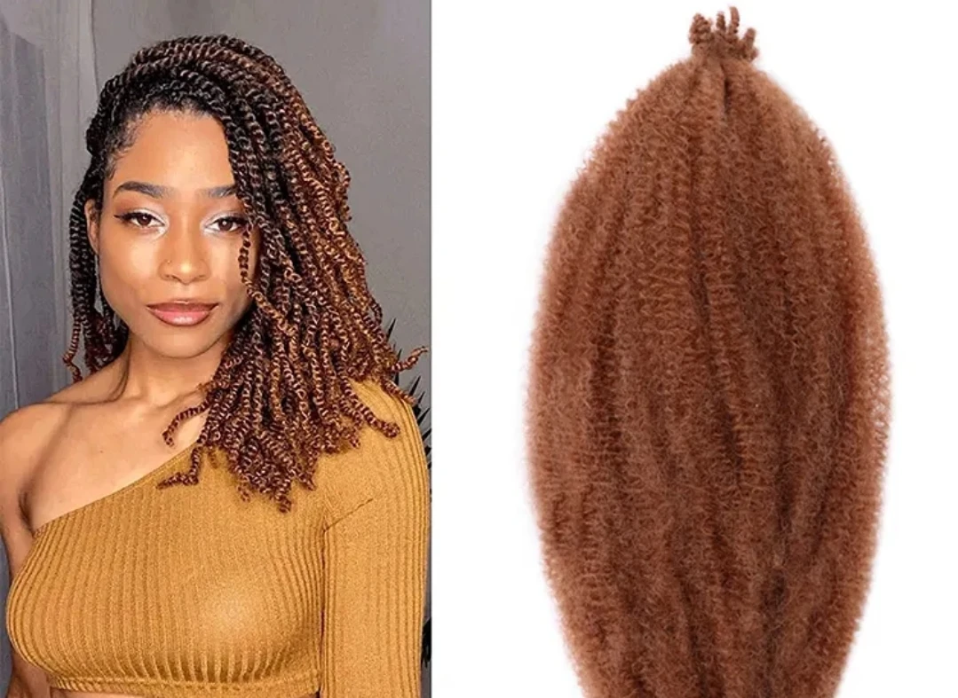 Twisted Up Springy Afro Twist 24" - 3X Bug - photo 3