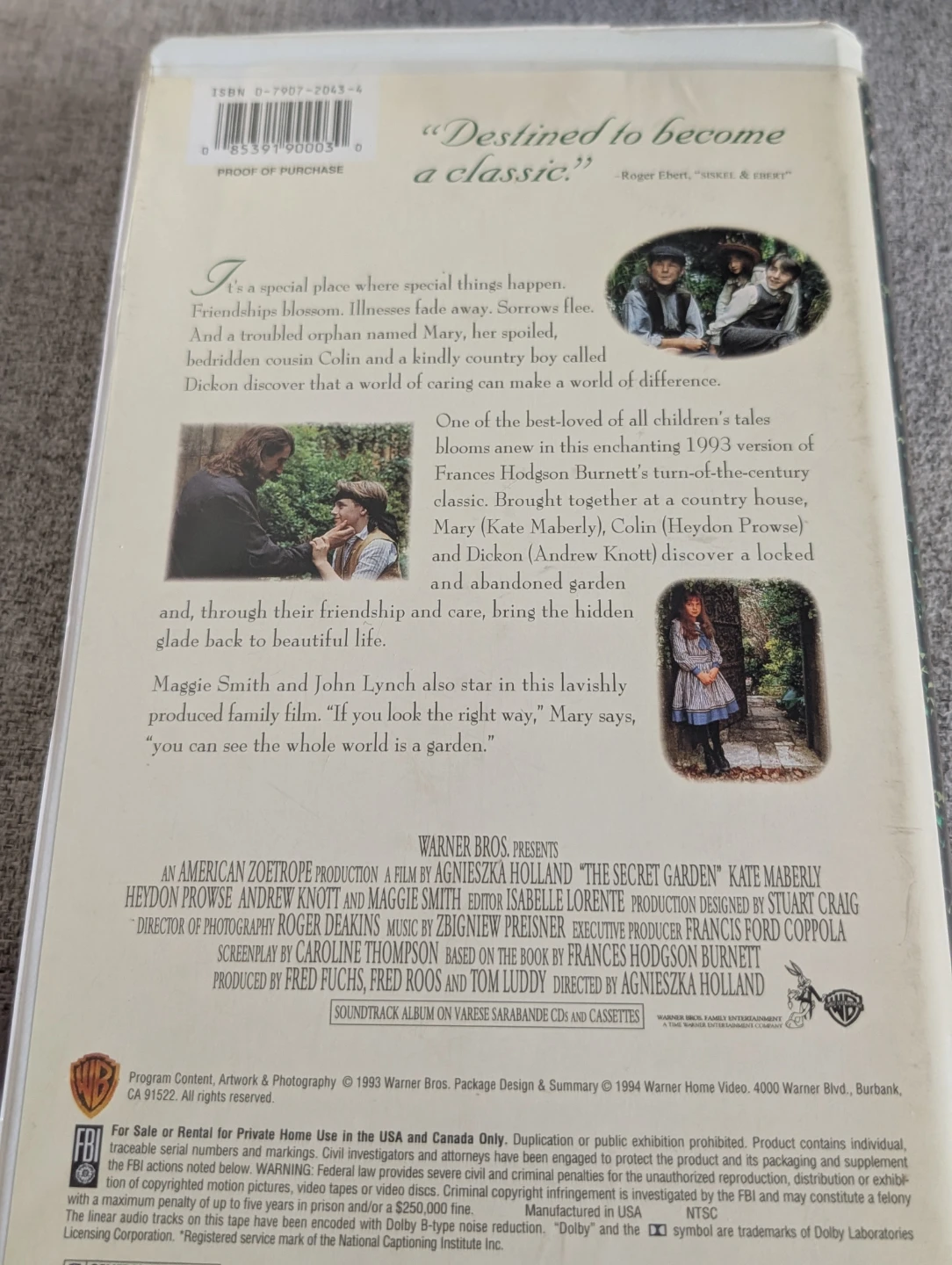 The Secret Garden VHS - photo 4