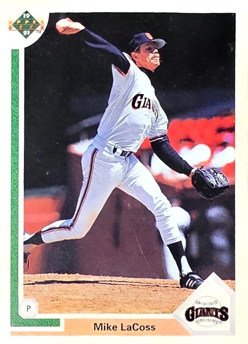 Mike LaCoss 1991 Upper Deck Baseball Card