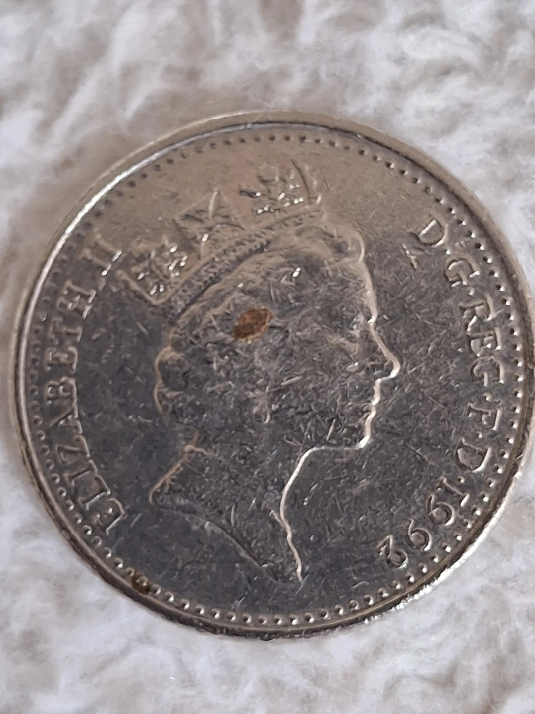 1992 10 Pence Coin