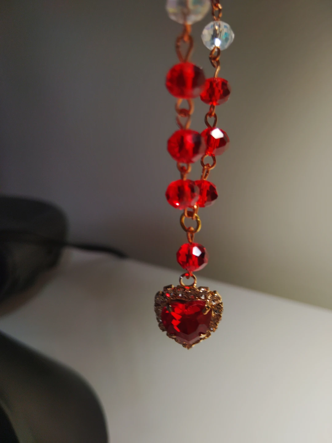Red heart necklace - photo 2
