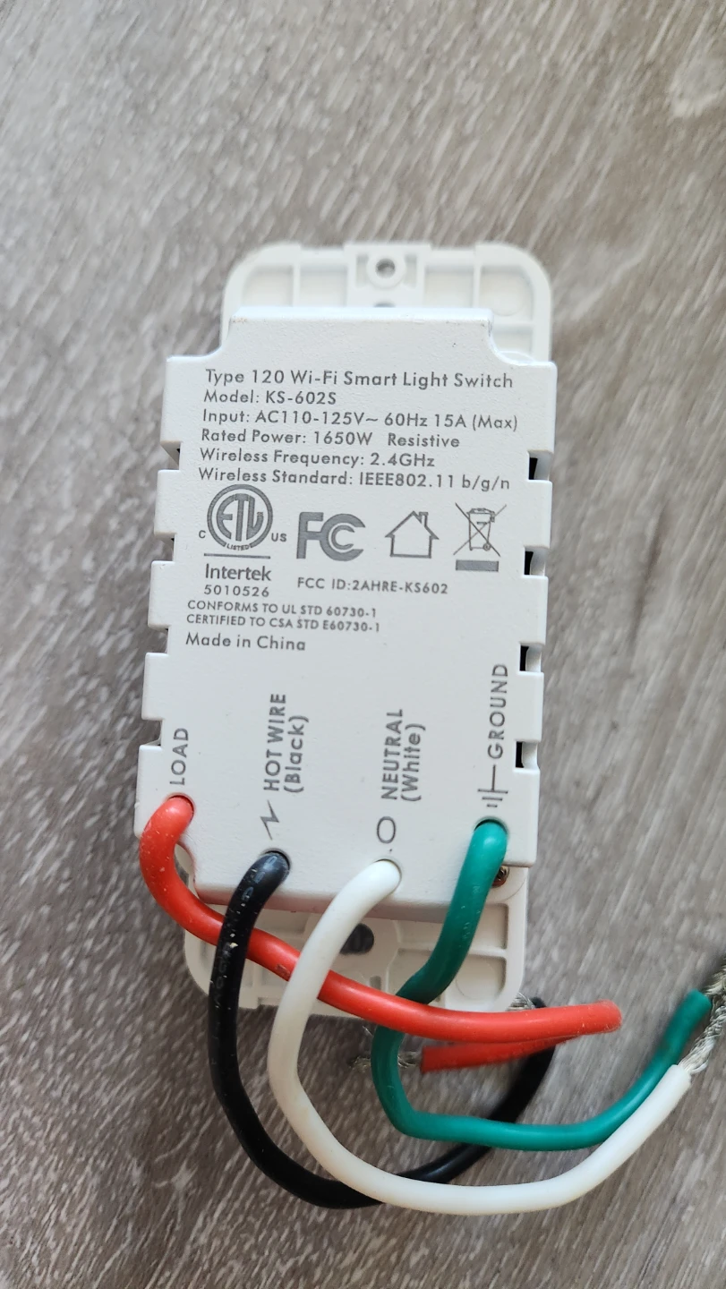 Smart Light Switch KS-602S - photo 3