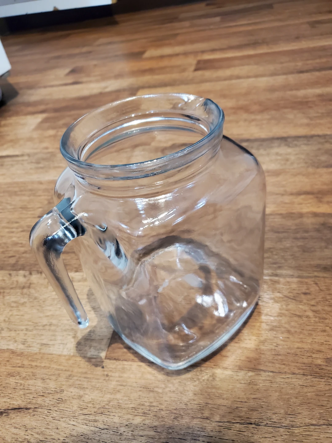 Glass Pitcher with Handle - photo 3