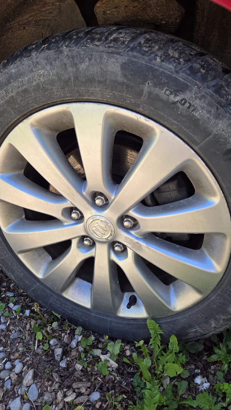 17" rims Buick Verano