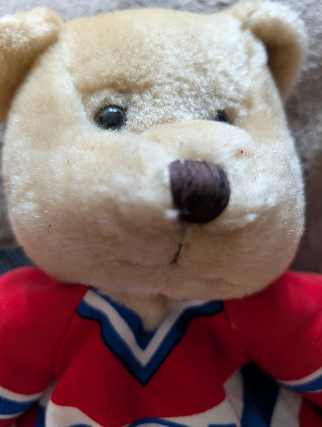 Vintage Montreal Canadiens Teddy Bear Backpack - photo 2