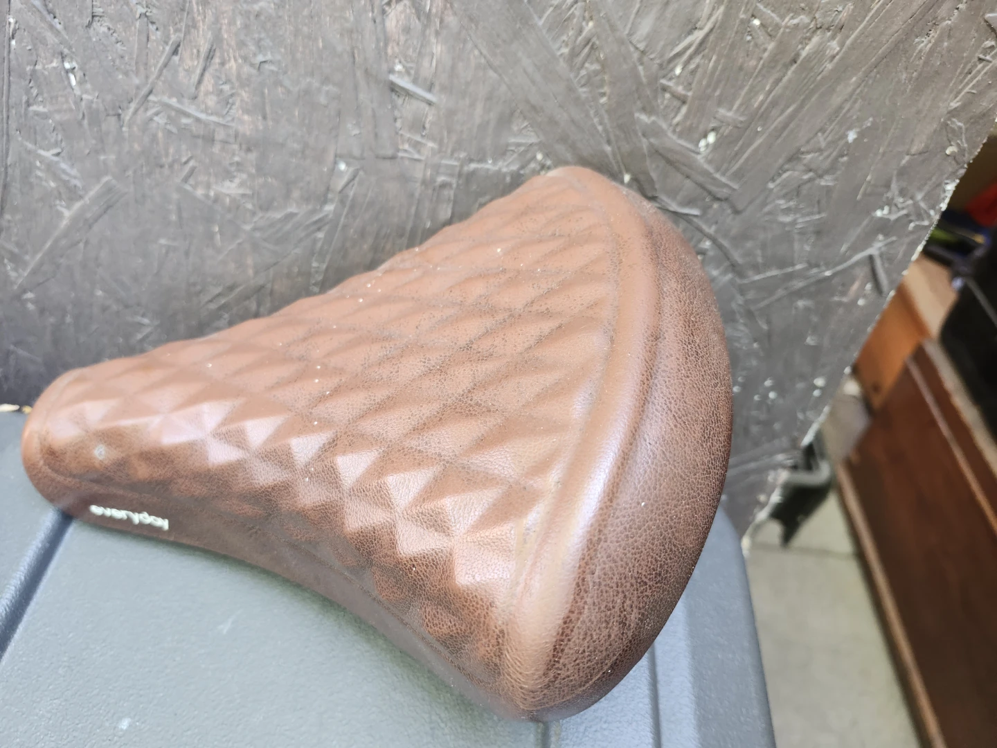 Brown Bicycle Saddle with Springs Very Comfortable - photo 4