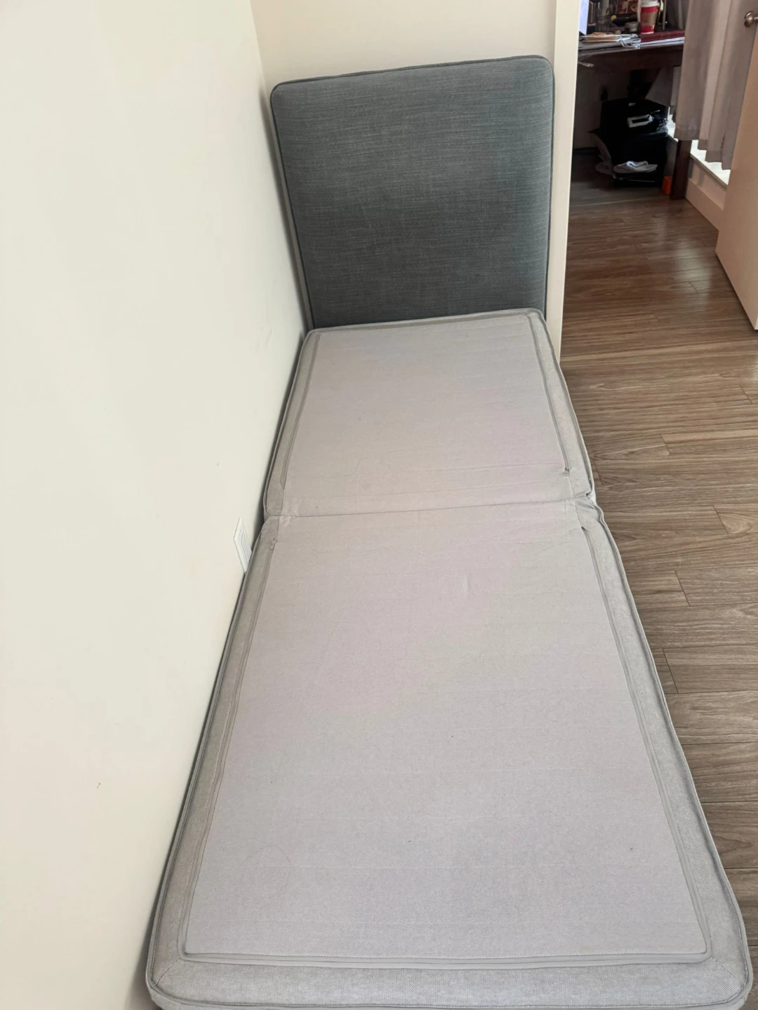 Grey Twin Sofa cum Bed - photo 2