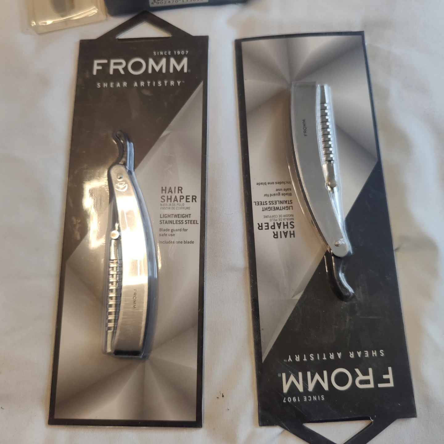FROMM Hair Shaper Straight Razor Lightweight Stainless Steel