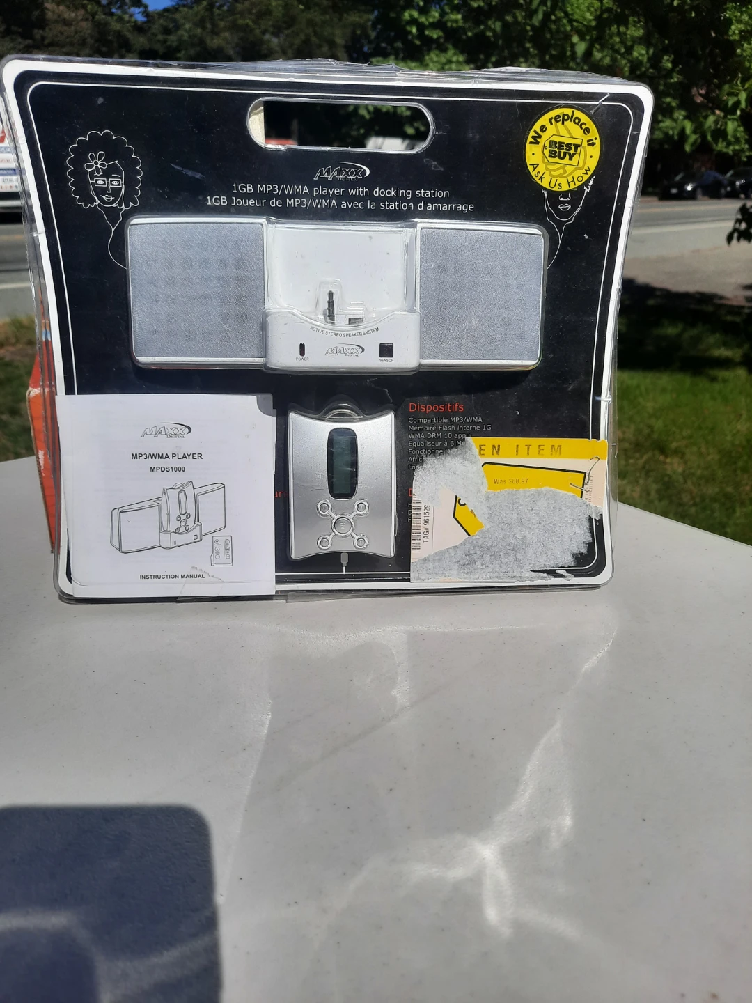 MAXX MP3/WMA Player with Docking Station MPDS1000