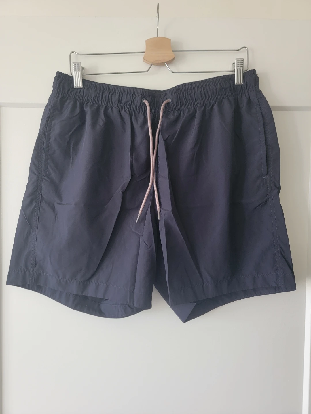 H&M Men's Swim Shorts - Navy Blue - XL