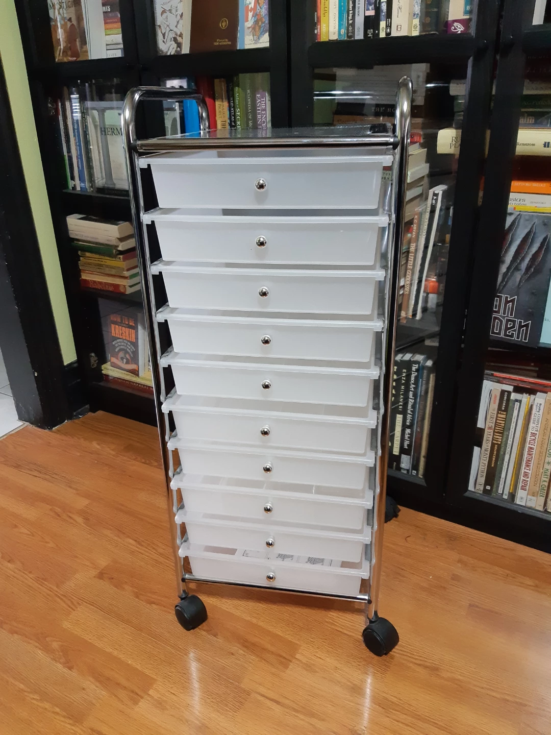 10 Drawer Rolling Storage Cart