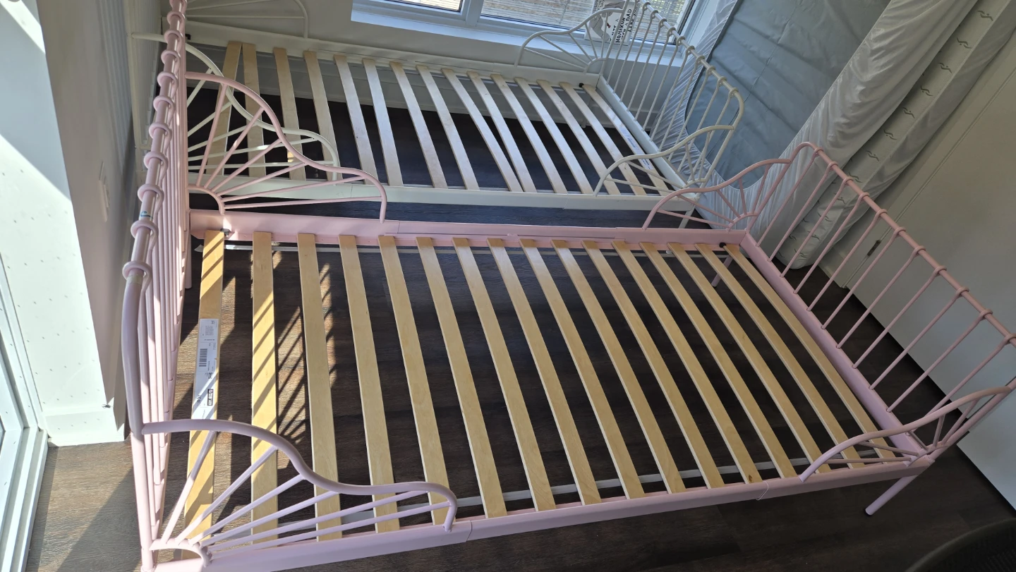 IKEA LURÖY Twin Bed Frame - Pink - photo 4
