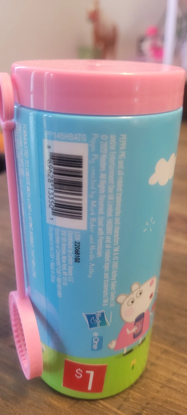 Peppa Pig Bubble Bath & Wash 6.7 fl. oz. - photo 3