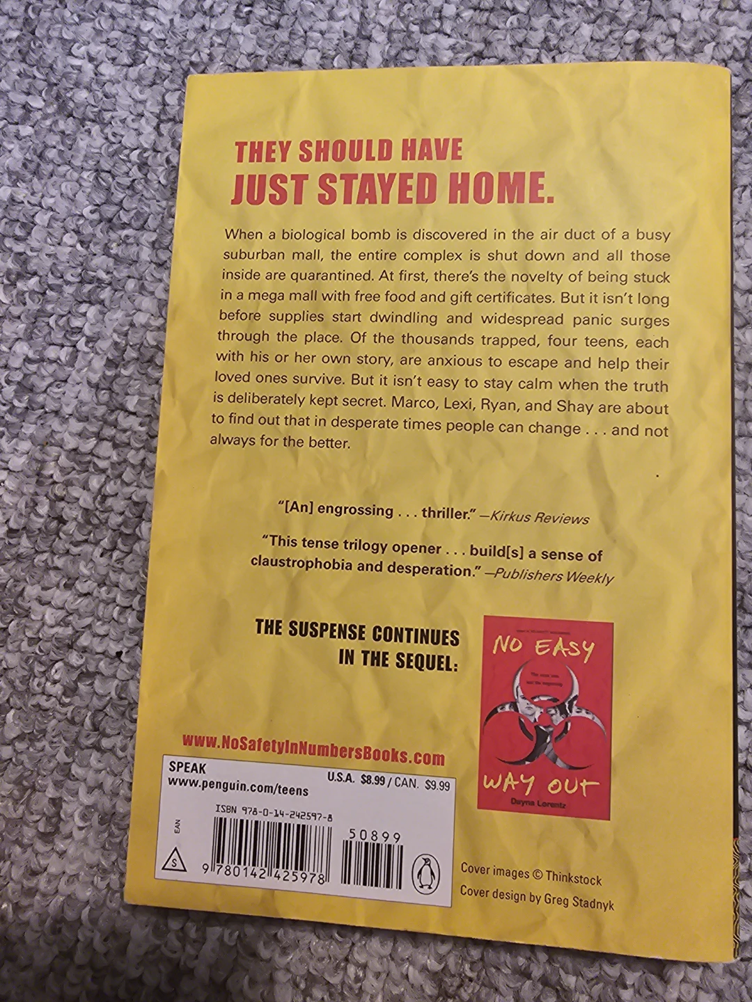 No Safety in Numbers by Dayna Lorentz - photo 2