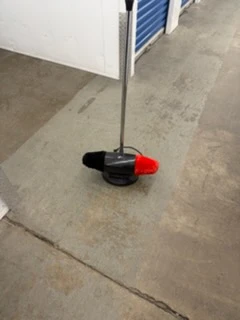 Black and Red Handheld Floor Scrubber - photo 2