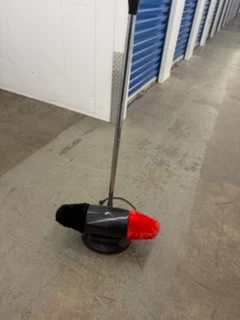Black and Red Handheld Floor Scrubber - photo 3