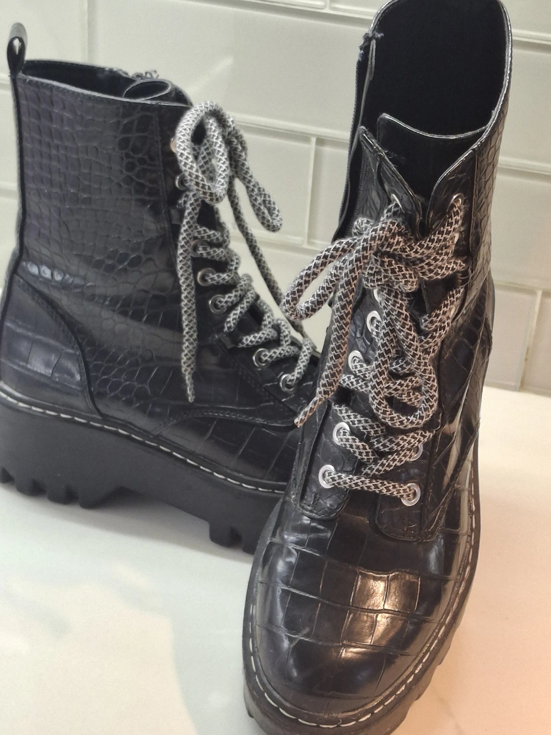 Zara Combat Boots - Size EU 37 - photo 4