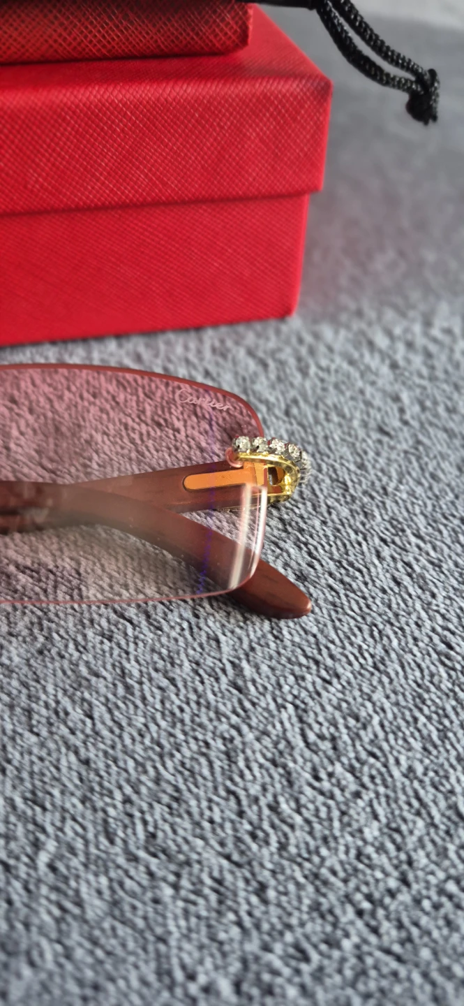 Cartier Sunglasses with Rhinestones - photo 4