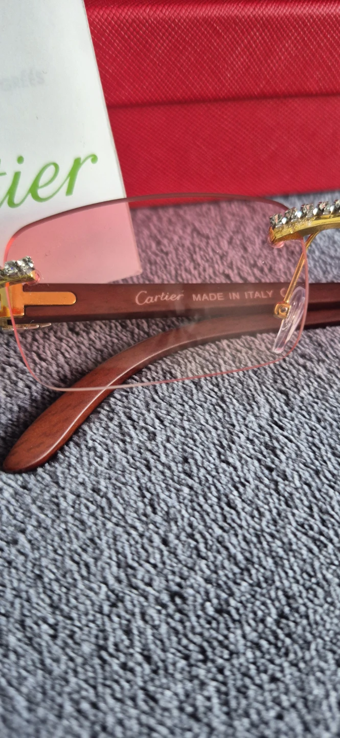 Cartier Sunglasses with Rhinestones - photo 5