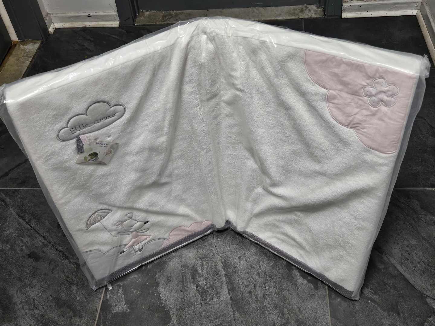 Matelas à langer bébé SAUTHON - Blanc et Rose - photo 5