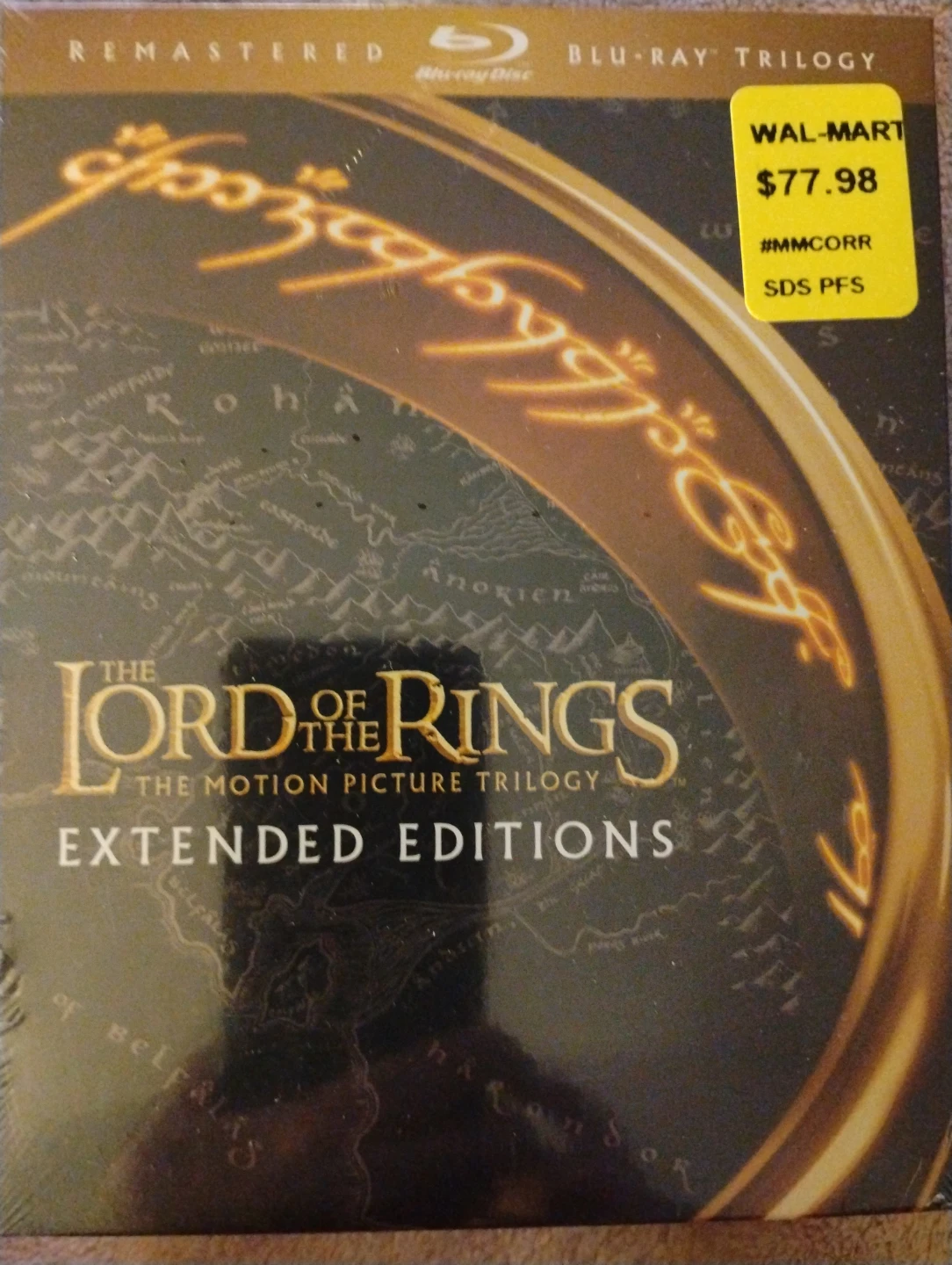The Lord of the Rings Extended Editions Blu-Ray Trilogy