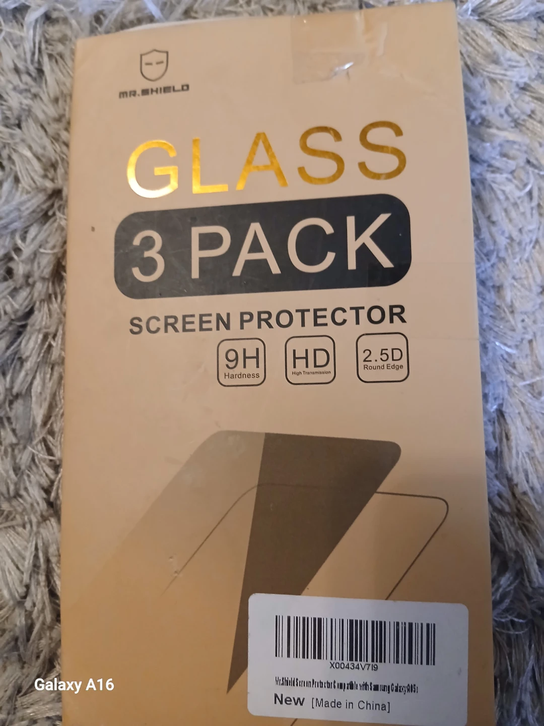 Mr. Shield Glass Screen Protector 3 Pack for Samsung Galaxy A05