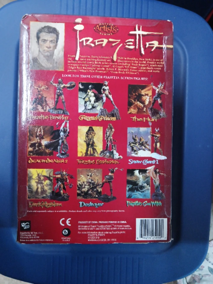 Frazetta Master Artists Series "Frazetta's Barbarian" Figure - photo 3