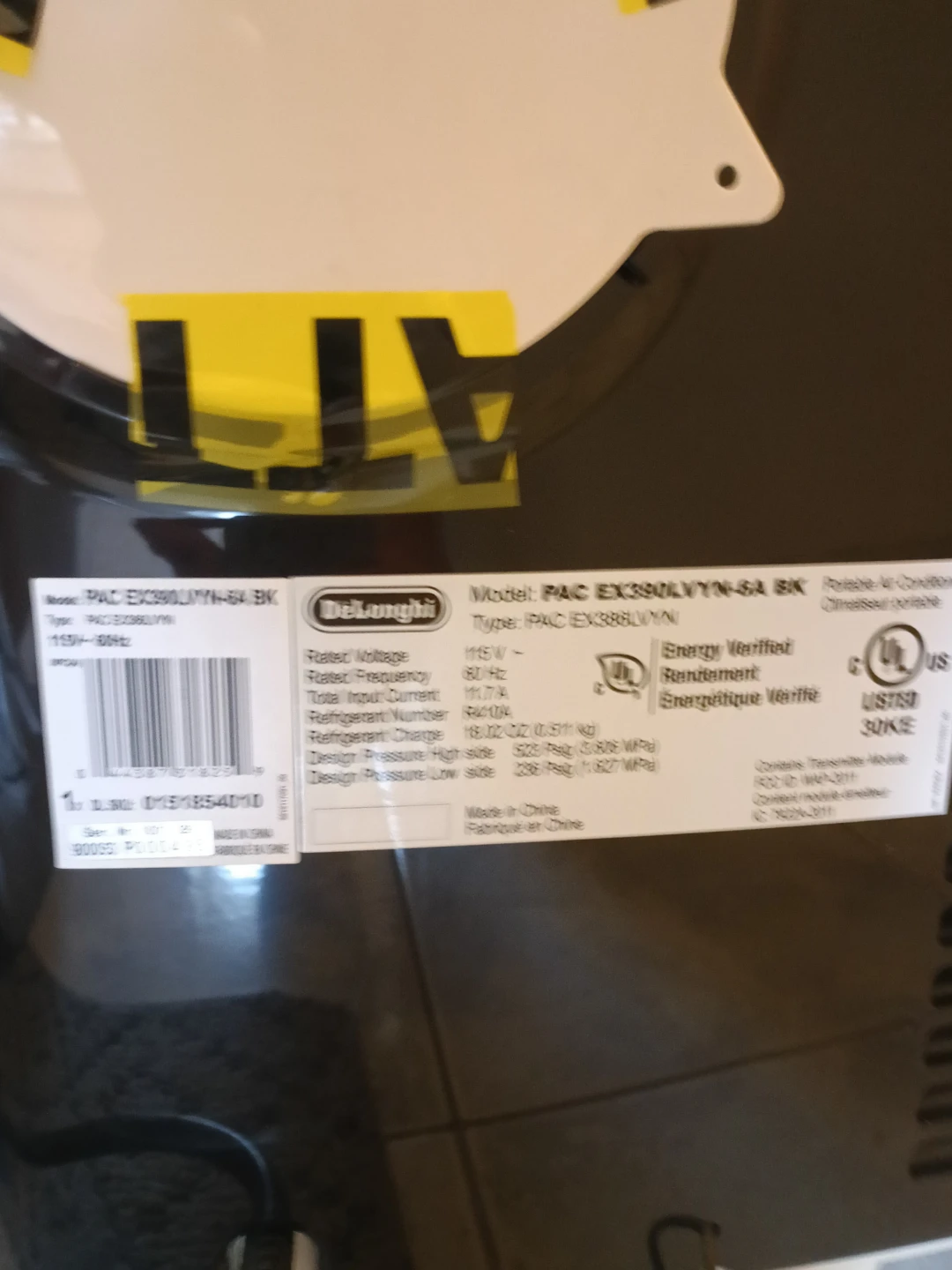 DeLonghi Pinguino Portable Air Conditioner - photo 3