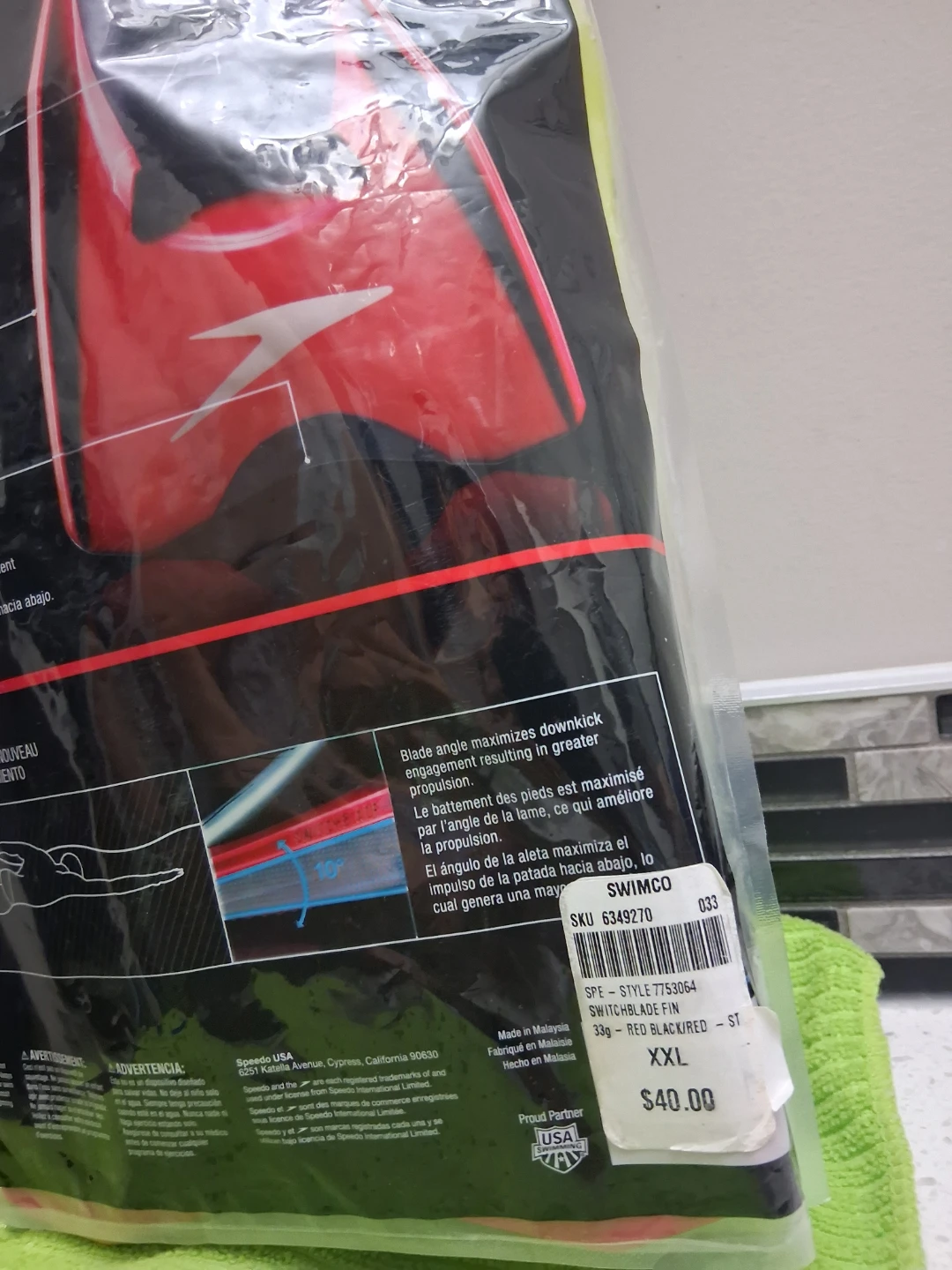 Speedo Switchblade Fin - XXL (13-14) - photo 4