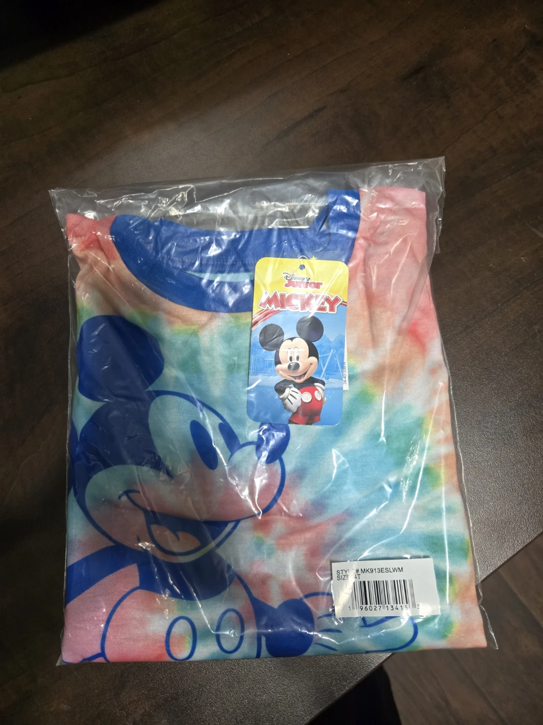 Disney Mickey Mouse Pajama Set Size 4T