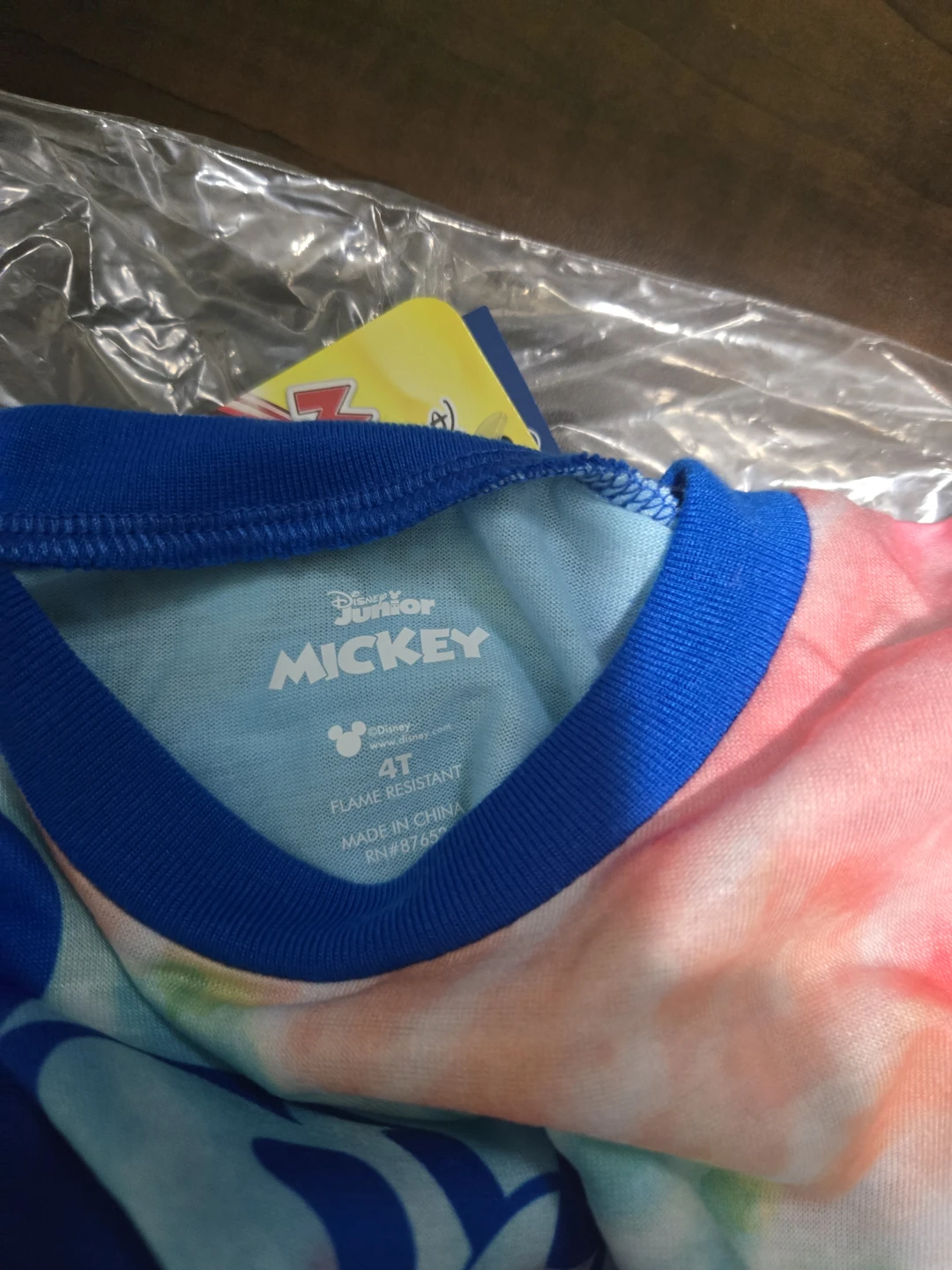 Disney Mickey Mouse Pajama Set Size 4T - photo 3