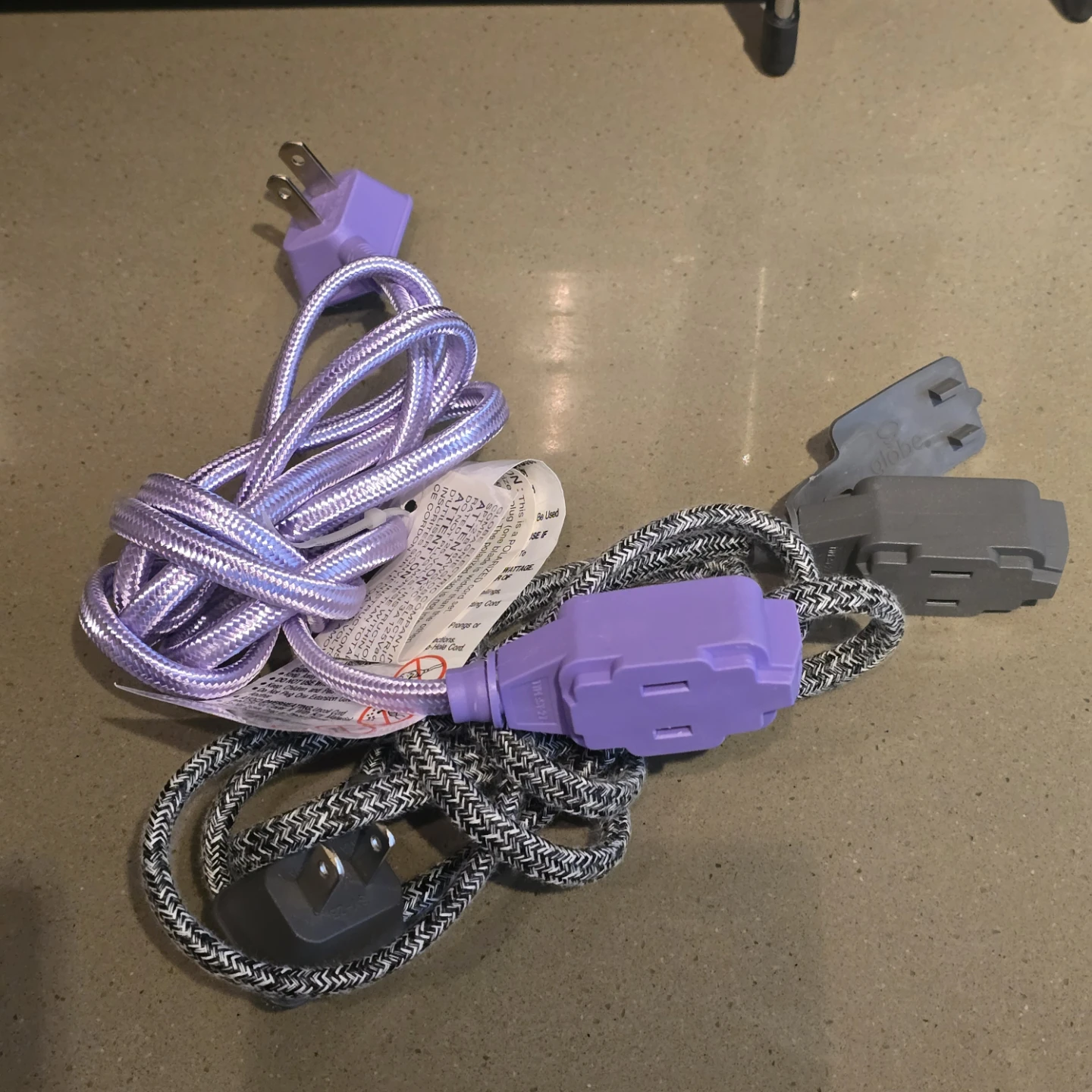Braided Extension Cords and Splitter - photo 2