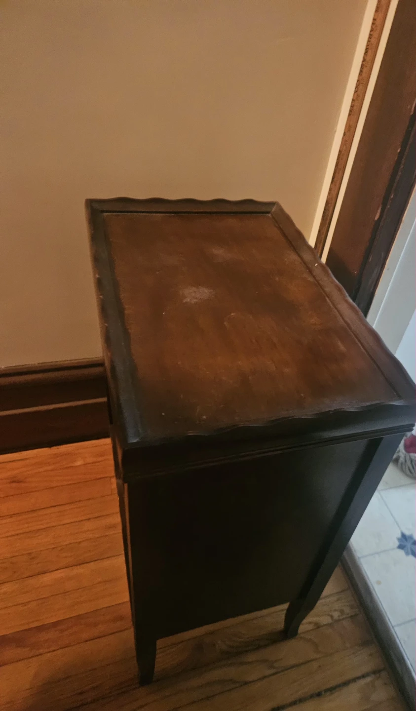 Antique Wooden Side Table - photo 3