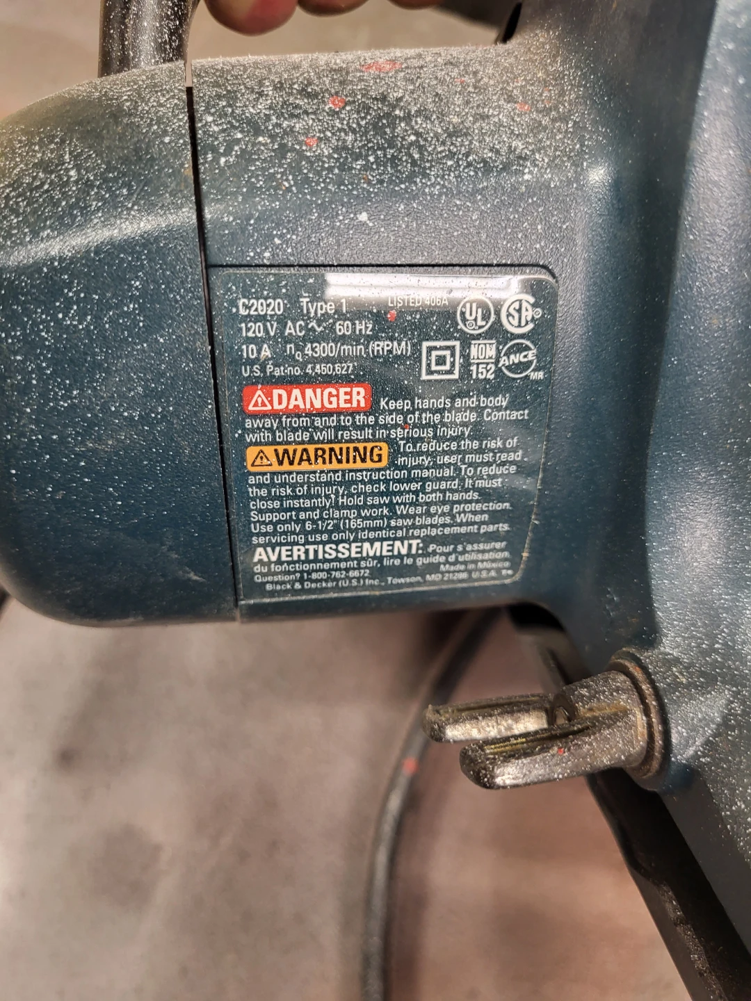 Black & Decker Wood Hawk Circular Saw Tool - photo 3