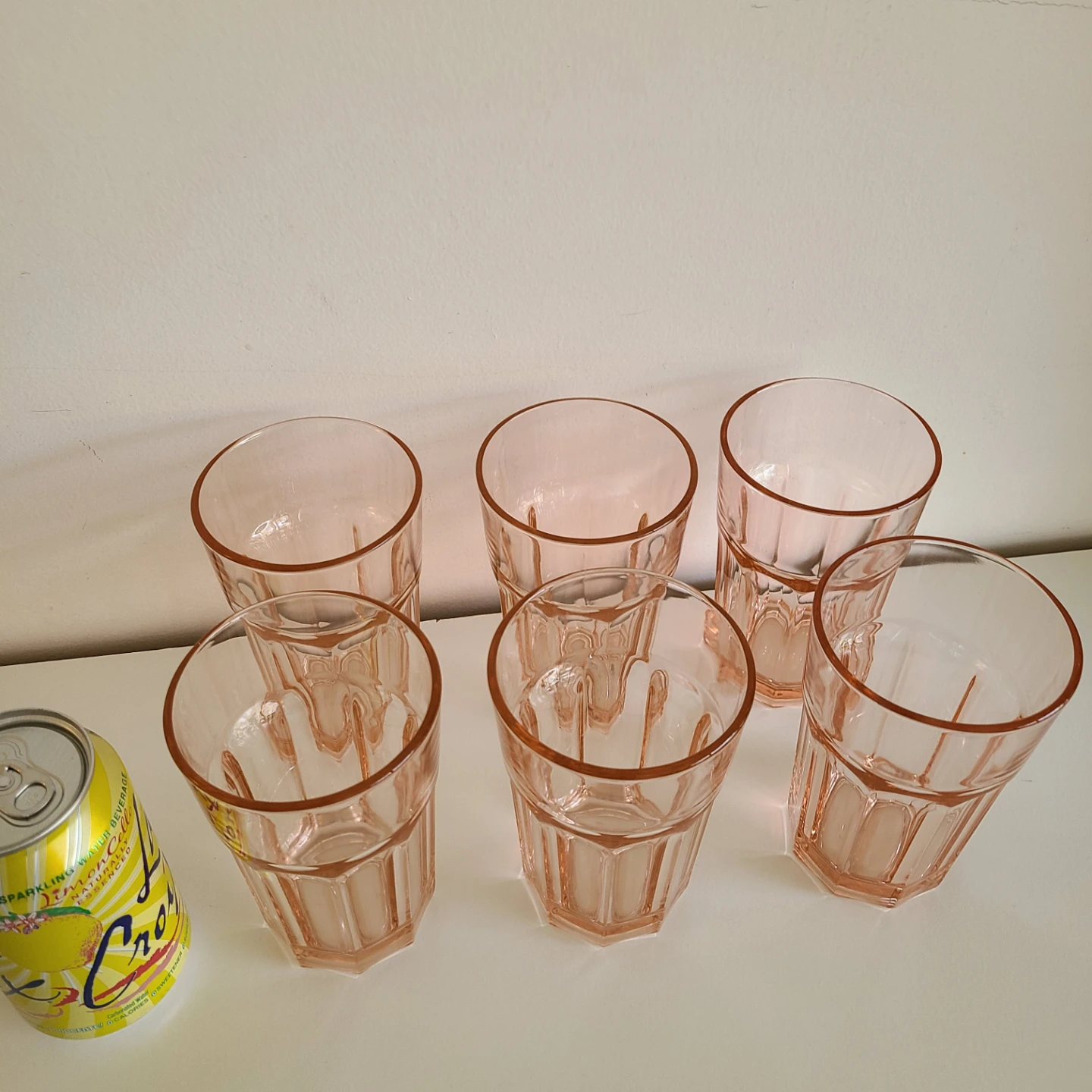 IKEA Pink Tumbler Glasses - Set of 6 - photo 2