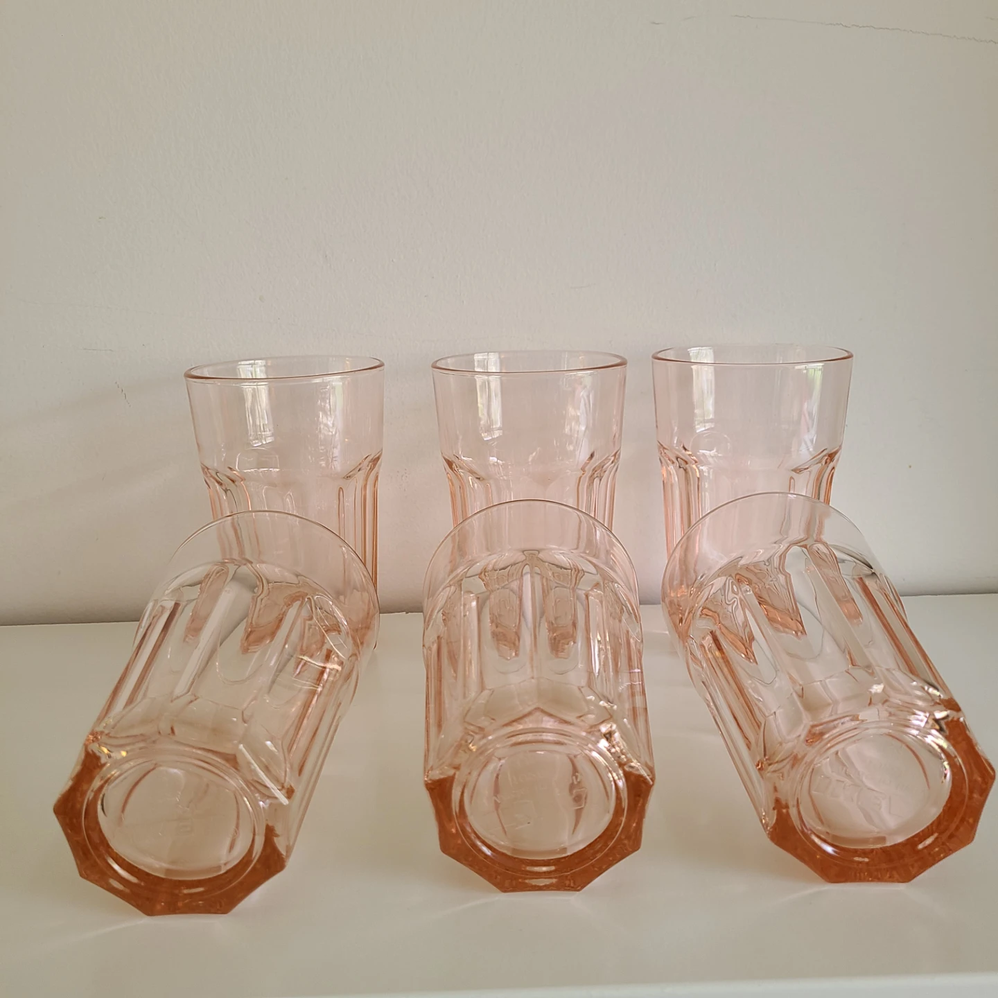 IKEA Pink Tumbler Glasses - Set of 6 - photo 3
