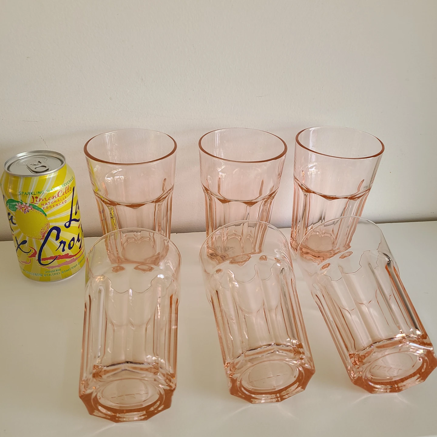 IKEA Pink Tumbler Glasses - Set of 6 - photo 5