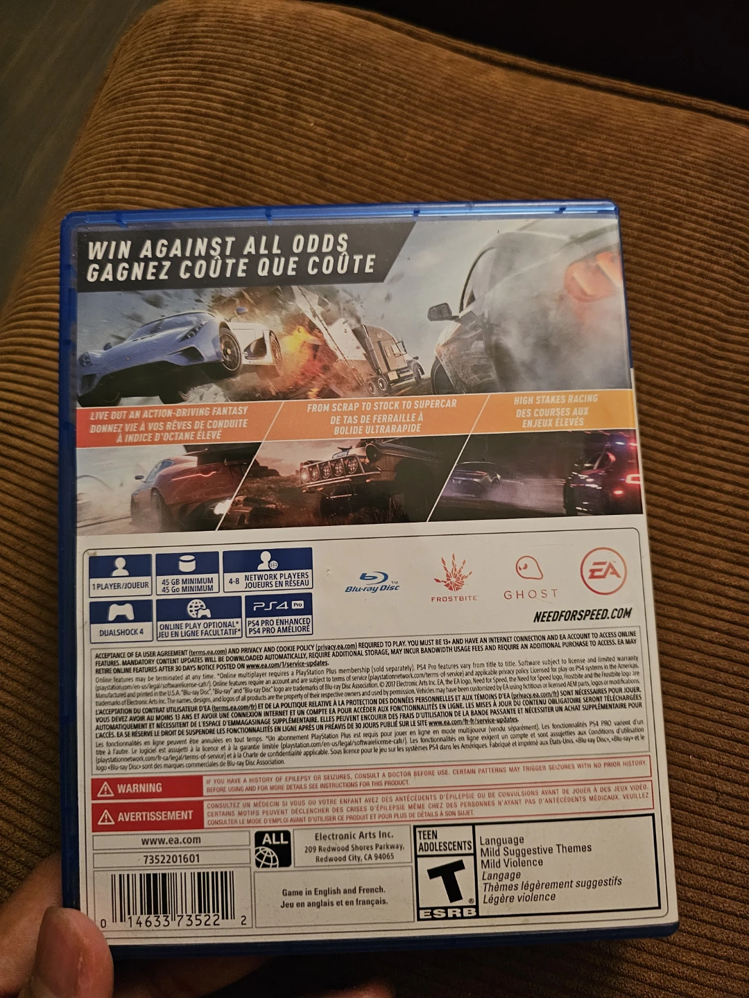 Need for Speed Payback - PlayStation 4 - photo 3