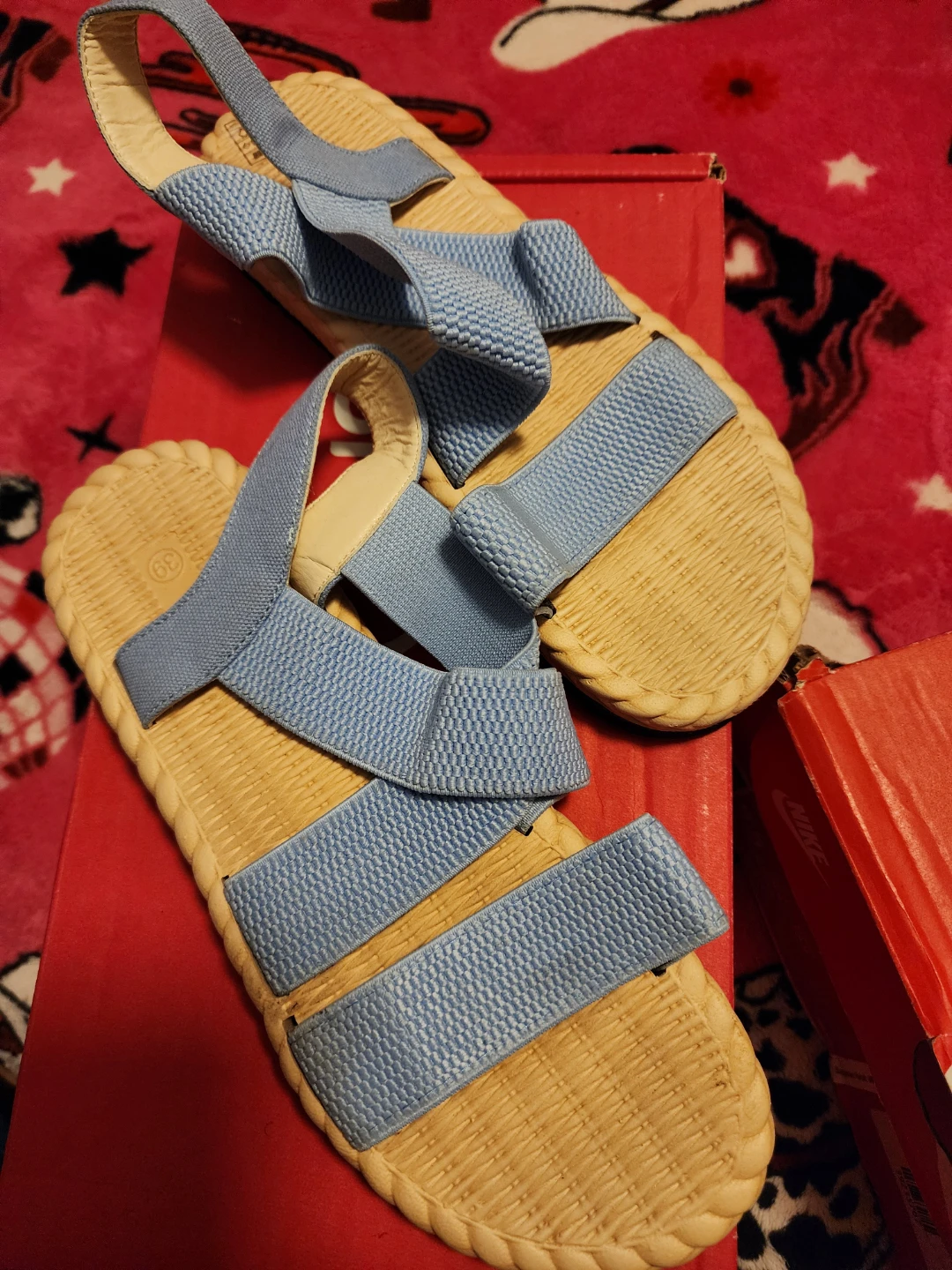 Blue Women's Sandals Size 39 - photo 3