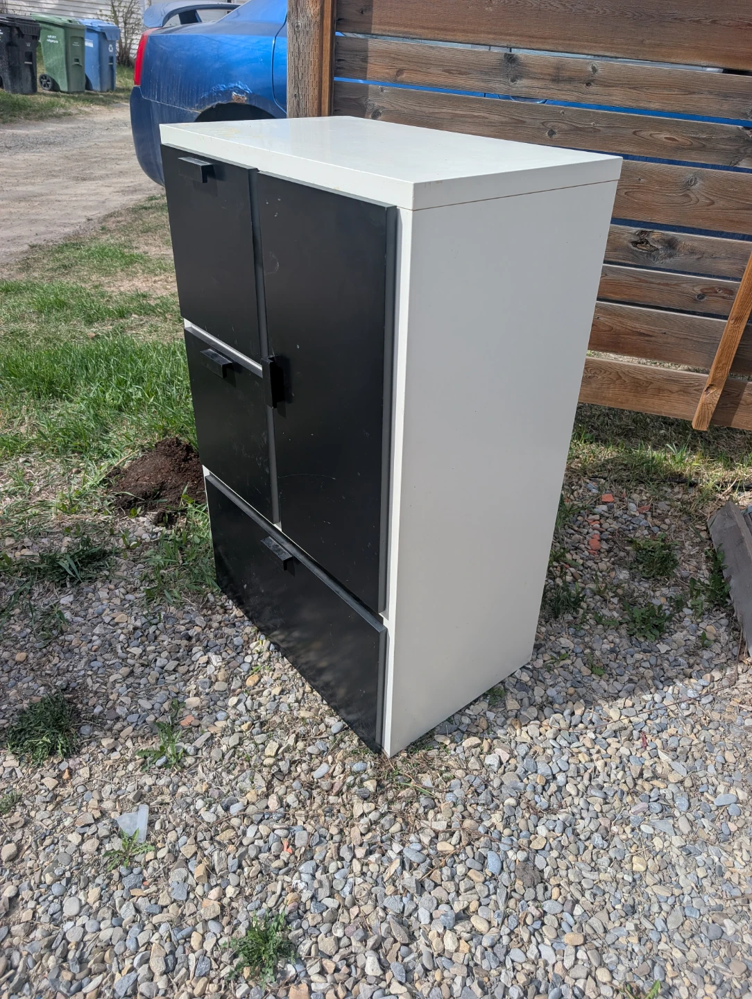 Filing Cabinet with Doors and Drawers - photo 2