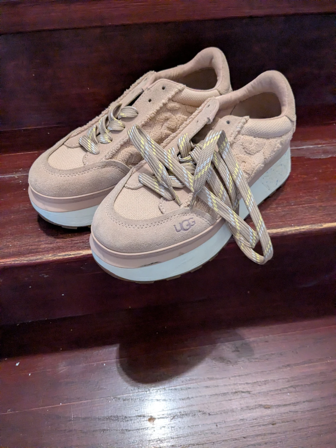 UGG Tan Suede Sneakers