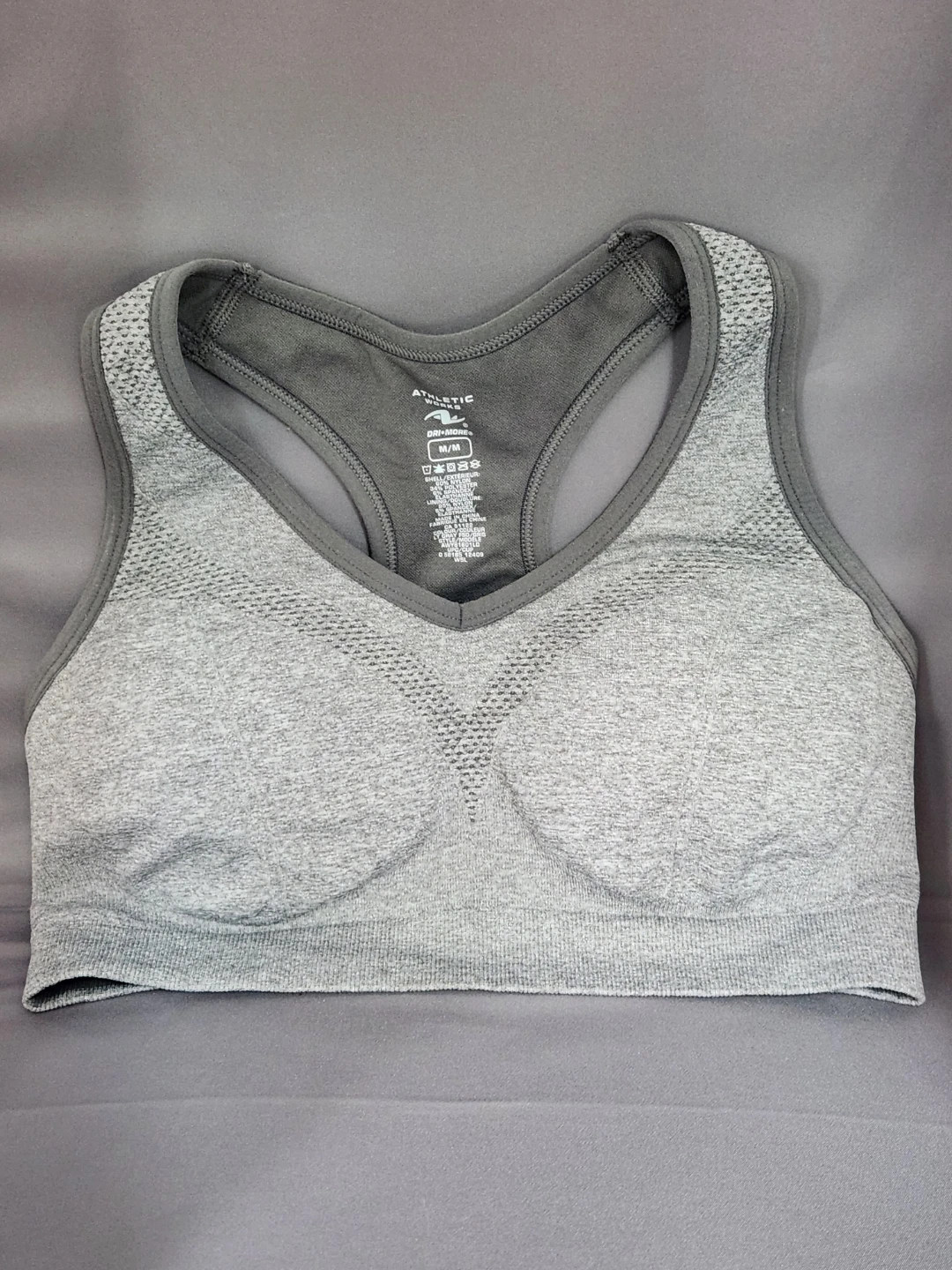 Athletic Works Dri-More Sports Bra size medium