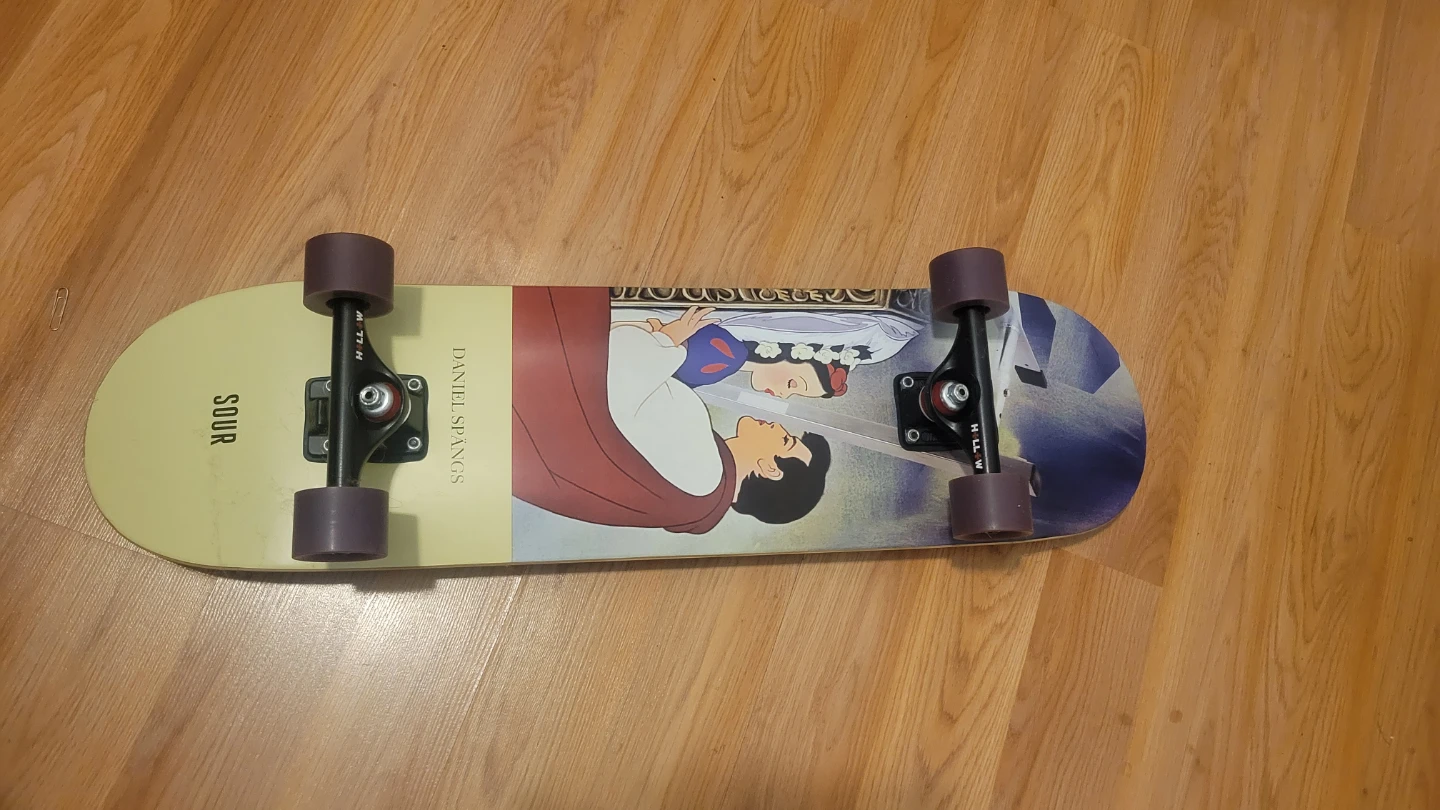 Sour Snow White Daniel Spangs Skateboard - photo 3