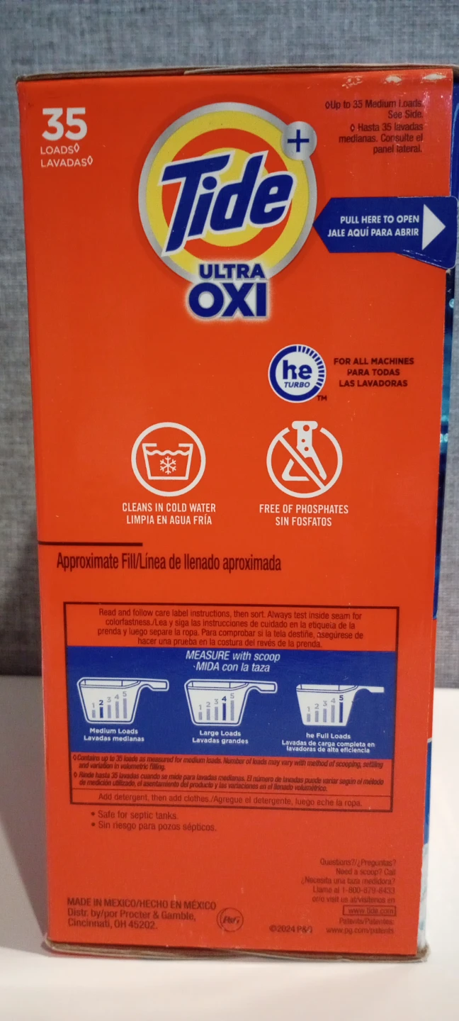 Tide Ultra Oxi Detergent - photo 2