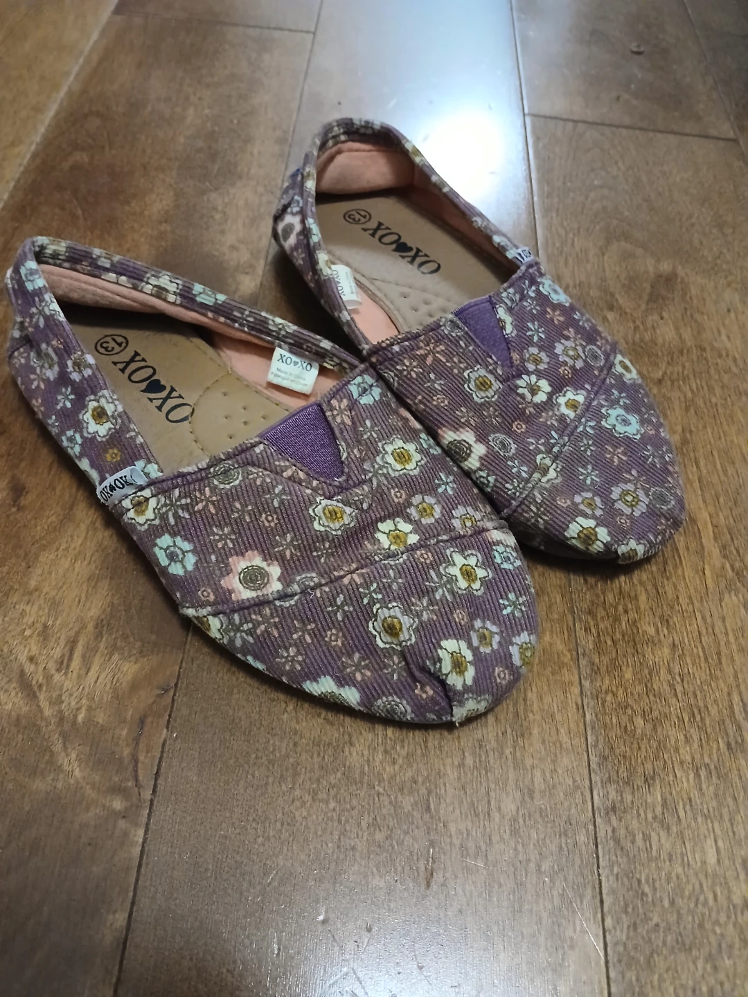 XOXO Floral kids Flats Size 13